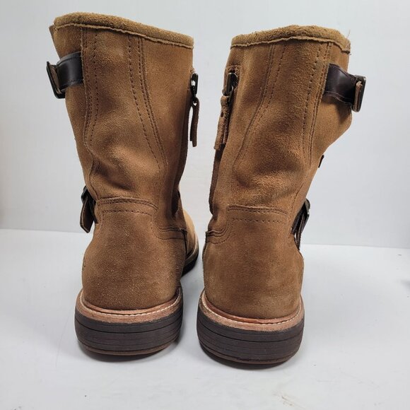 UGG Jaren Men's Brown Suede Leather Mid-Calf Boots S/N1017253 US Size 12 - Picture 4 of 11